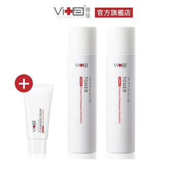 薇佳 微晶3D全能化妝水200ml 2入組 贈旅行瓶(多款任選)