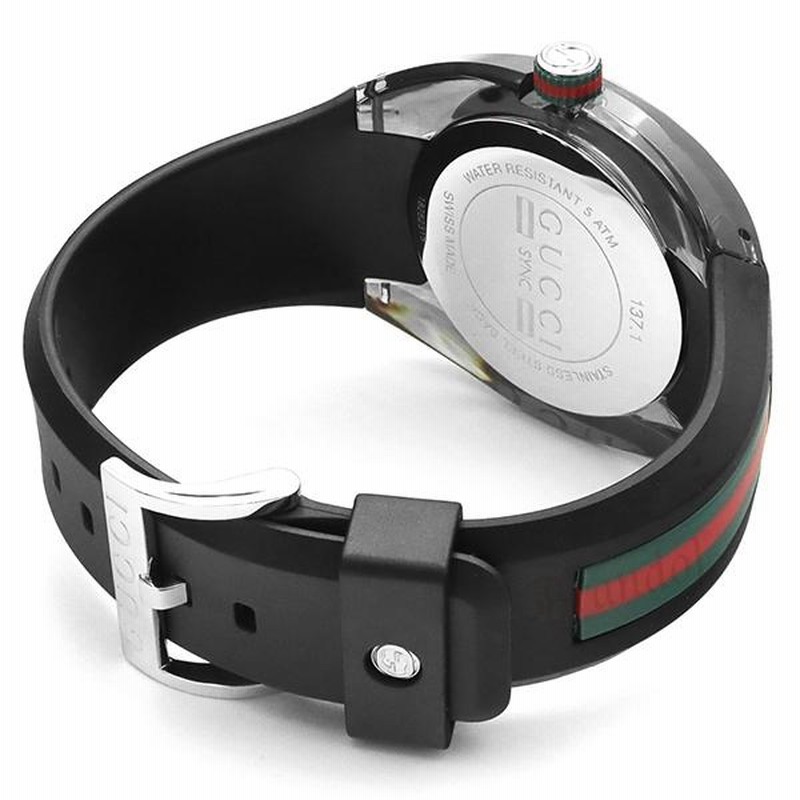 グッチ GUCCI 腕時計 メンズ SYNC グッチシンク 46mm ダーク