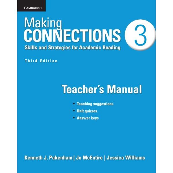 Making Connections E Level Teacher s Manual