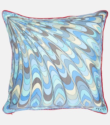 Pucci Printed silk cushion