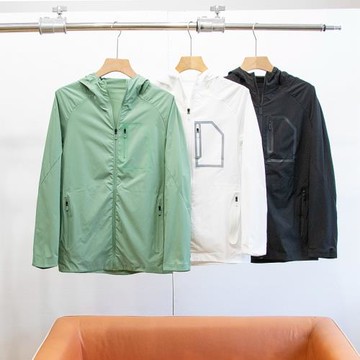 專業戶外后背透氣孔設計情侶款壓膠工藝夏季防曬連帽皮膚衣防曬服