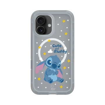 iPhone 16 AirX 流變灰 - 迪士尼-史迪奇 Disney Stitch - 史迪奇 - 毛茸茸超可愛
