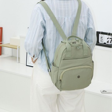 特價💡時尚高顔值ins小衆書包 大學生女尼龍輕便大容量雙肩包休閒背包背包  後背包 雙肩包 書包 輕量化背包 2WT0