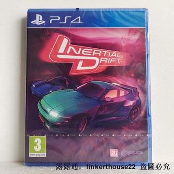 優品「超惠賣場」PS4 游戲 慣性漂移 Inertial Drift 街機賽車競速 頭文字D 英文版