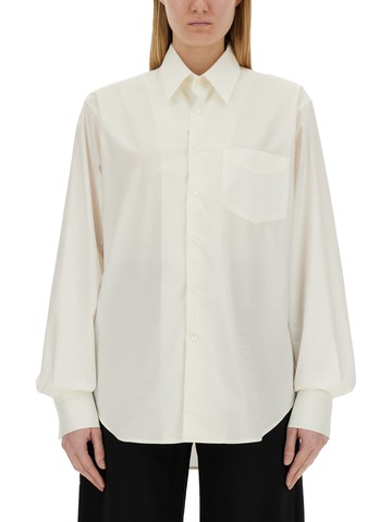 mm6 maison margiela oversize fit shirt