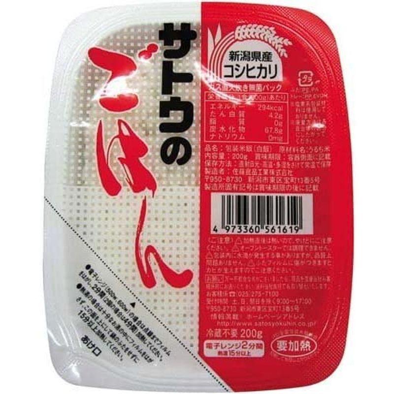 佐藤食品 サトウのご飯 ２００ｇ ６個入×４パック