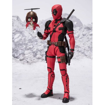 {保固一年 可打統編}萬代  SHF 死侍 漫威死侍&金剛狼電影 關節可動成品模型