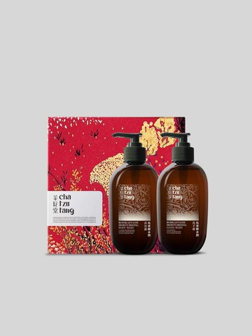 迎豐果年度版畫 馬栗樹經典雙入禮盒＿馬栗樹沐浴露330mL＋馬栗樹洗手露330mL