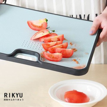 小麥秸稈菜板抗菌防霉家用砧板塑料雙面水果小菜板嬰兒寶寶輔食板