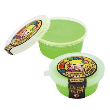利百代LIBERTY Q比魔術超輕黏土/MC-003-NG/螢光綠/20g