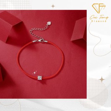 【CF鑽飾】手鍊 莫桑鑽《幸運守護》鑽石手鏈 新年 情人禮物 飾品 生日送禮 求婚 告白