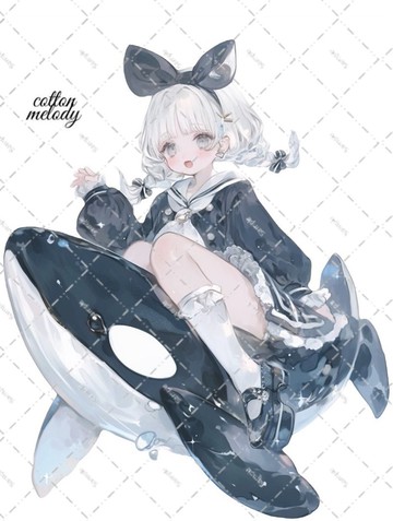 原廠貼紙 No.6435 人物貼紙 原創貼紙 人物貼紙 女孩貼紙 原創人物貼紙