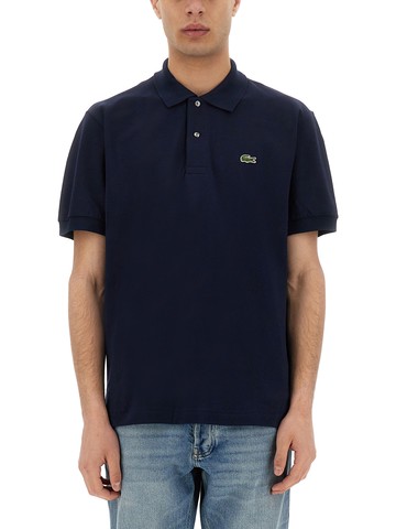 lacoste polo with logo
