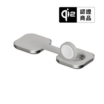[萬摩科技]Allite Power Go Qi2 磁吸折疊無線充電器