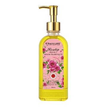 【AUS LIFE澳思萊】玫瑰維他命E神奇美膚油260ml