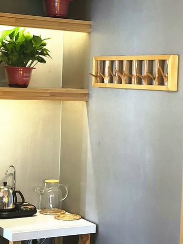 創意鑰匙掛鉤衣帽鉤玄關門口置物架壁掛衣架服裝店鋪民宿墻上裝飾