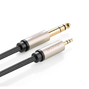 UGREEN 3M 3.5mm轉6.35mm發燒級音源線