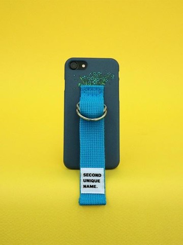 Sun Case Dark Blue Aqua Illust