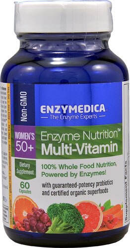 Enzymedica Enzyme Nutrition Women's 50 Plus Multi-Vitamin 60 Capsules