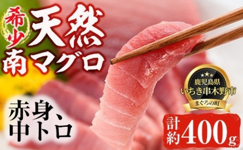 A-1274 南マグロ味わいセット  中トロ約200g×赤身約200g