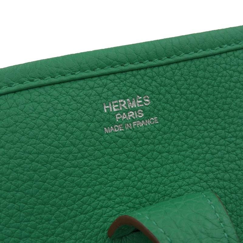 エルメス HERMES エヴリンIIIPM ショルダーバッグ トリヨンクレマンス グリーン □P刻印 2012年 ショルダーバッグ 中古 新入荷  HE0637 | LINEショッピング