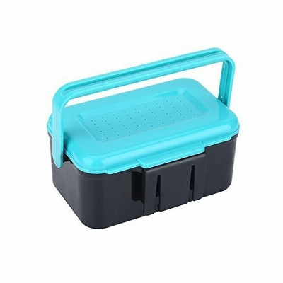 釣り餌ケース 釣りルアーボックス タックルボックス クリップ付き 耐久性 安定性 通気性 ポータブル 釣具収納 釣りの餌箱 通販 Lineポイント最大get Lineショッピング