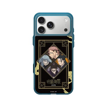 iPhone 17 Pro Max Clear (相機按鈕) 夜幕藍 - Jujutsu Kaisen 咒術迴戰 S2 - 澀谷事變戰鬥系列-咒靈組合
