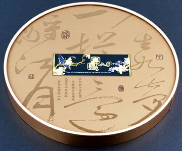 【基本量】圓筒盒21CM．團圓《紙蓋》 / 120個