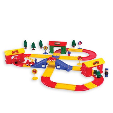 瑞典Viking toys - 城市交通隊軌道組