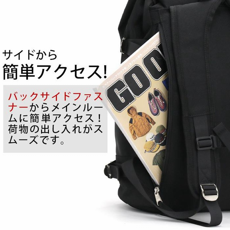 BEN DAVIS 黒 リュック PLAZA限定 通学 - メルカリ