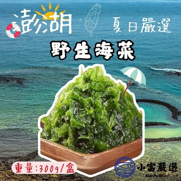 【小富嚴選】澎湖海菜 野生海菜 澎湖野生海菜 (300g/包) 炒海菜 海菜湯 涼拌