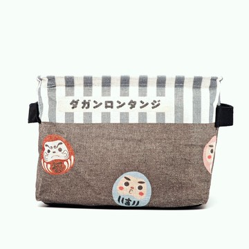 【達岡隆探吉】福神折疊收納籃 桌上收納 收納盒