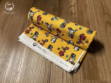 巴特熊Lifestyle / 經典機車  獨家設計花布 牛津布