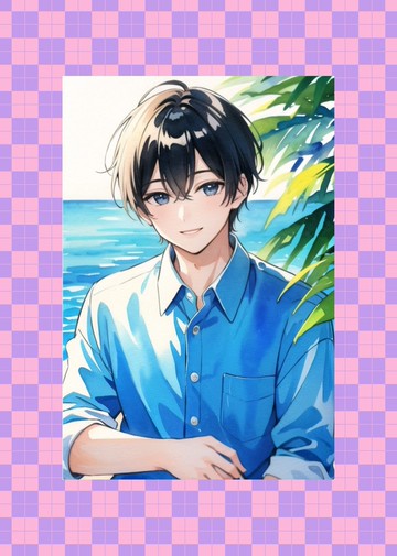 原創人物貼紙 No.54