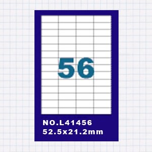 (5包)OGI A4標籤貼紙4欄14列/50張入 四邊直角 雷射.噴墨.點距陣各式列表機專用 標籤貼紙No.L41456