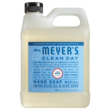 Mrs.MEYER'S 梅耶夫人 香氛洗手乳補充瓶 雨露  975ml  1件