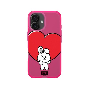 iPhone 16 Clear 粉漾桃 - BT21 - SHOOKY for You
