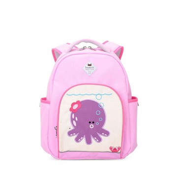 【BEATRIX NEW YORK】經典刺繡國小護脊輕量書包／適用身高100-120cm／章魚