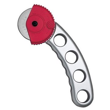 日本NT Cutter滾輪式拼布刀旋轉滾刀布料切刀RO-1000GP裁布刀切布刀(1鍵開閉安全刀片保護蓋;右左手皆適)布料裁刀布料裁切刀旋轉刀圓刃刀