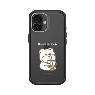 iPhone 16 Mod NX 黑 - 嗨小強 Hi John - I Love Bubble tea