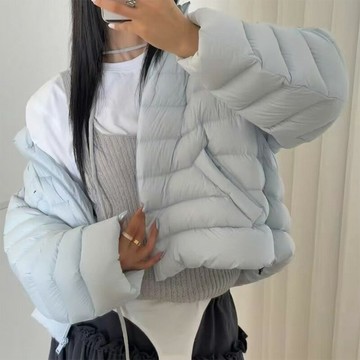 【巴黎精品】現貨+預購 頂級真羽絨外套90%鴨絨羽絨衣秋冬外套上衣大碼休閒女裝-立領軟糯羽寬鬆7色a1lr68