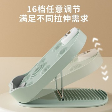 【哆哆購】台湾出貨 拉筋板 拉筋器材 拉筋版 腳底按摩器 美腿機【沈月同款】拉筋板斜踏板小腿拉伸器健身壓腿部輔助器材瘦腿