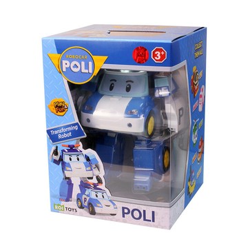 ROI TOYS 救援小英雄波力POLI 新4吋變形 波力 【鯊玩具Toy Shark】