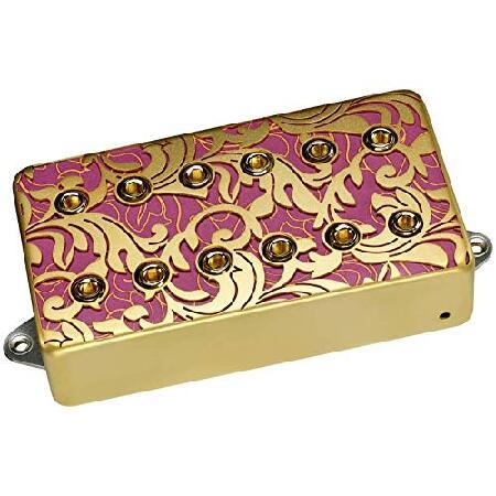 DiMarzio Steve Vai UtoPIA Humbucker Bridge Pickup F-spaced Satin Gold Pink