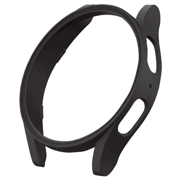 SINJIMORU 9H全覆蓋封閉式SF塗層智慧手錶保護殼  Samsung Galaxy Watch 7 44mm  黑色  1個