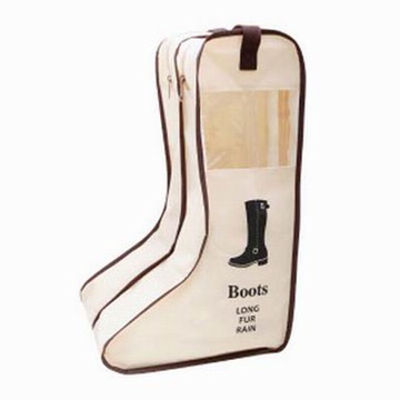 iSFun 鞋類收納 立體透視靴子防塵鞋袋 長版隨機色24x47x29cm