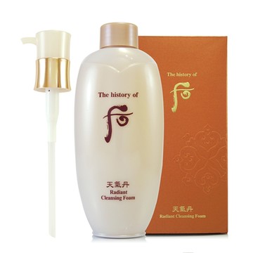 *WHOO后 天氣丹華炫黃金山蔘潔顏精華200ml(盒裝/正統公司貨)