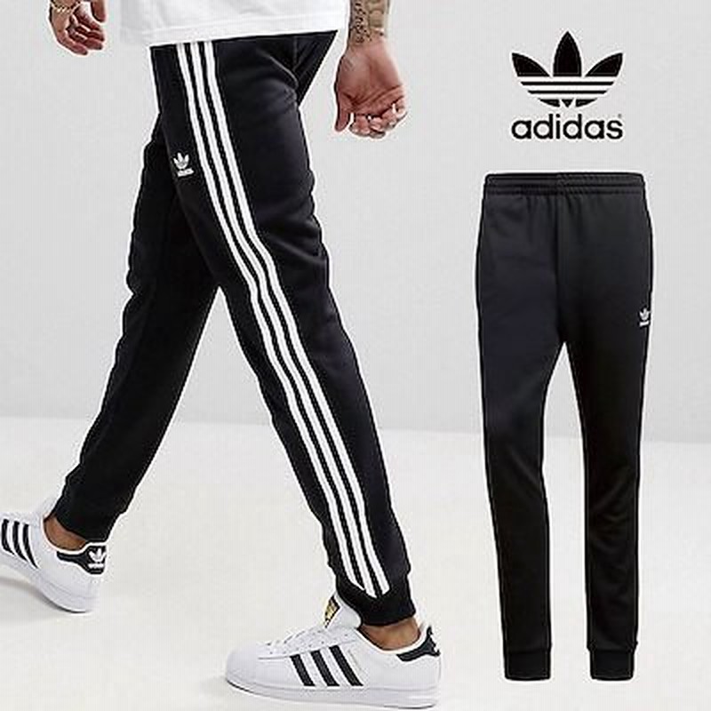 adidas] CW1275 スーパースタートラックパンツ 3ストライプ 