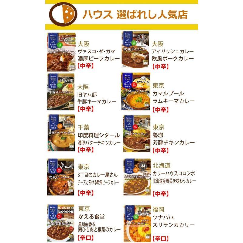 エスビー ハウス 選ばれし人気店 噂の名店 神田カレーグランプリ レトルトカレーセット 30点セット