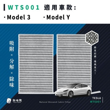 ✨熱門款先預購✨無味熊｜汽車冷氣濾網 特斯拉 - Model 3、Model Y ( 附工具 )